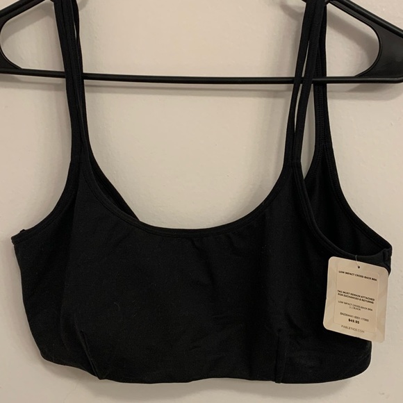 Woman’s Fabletics Loungewear Low Impact Black Bra - Picture 1 of 4